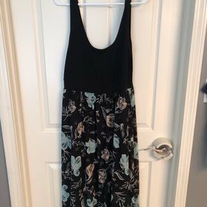 Women’s Torrid maxi black dress size 0
